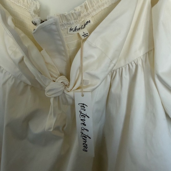 For Love And Lemons Strapless White Dress - Picture 5 of 5